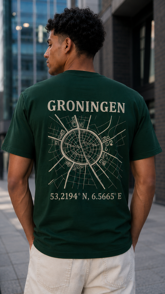 G‑TOWN Groningen Coordinates Tee