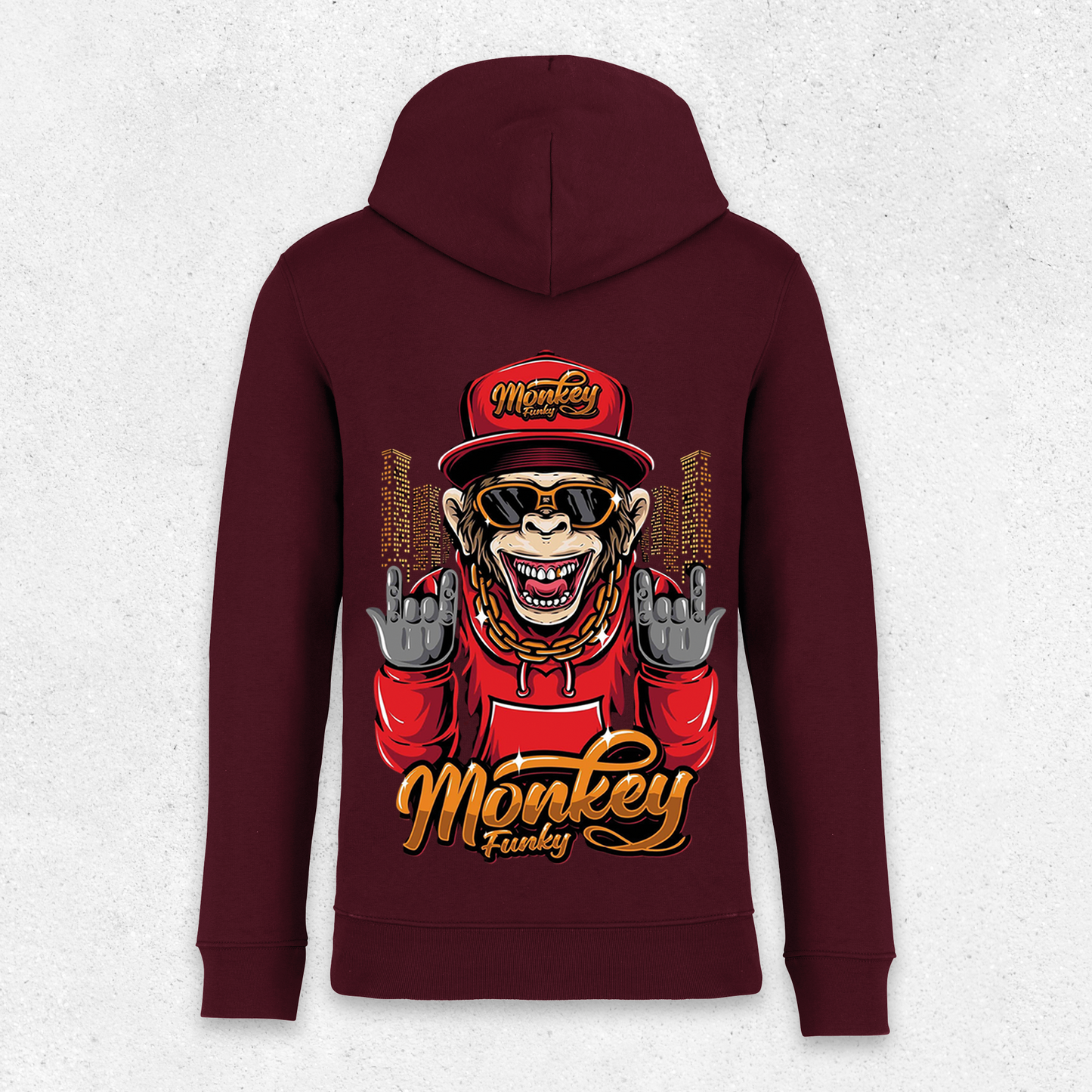 Funky Monkey Hoodie – G‑TOWN Streetwear