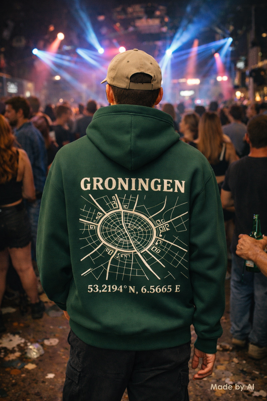 G-TOWN Core Map Hoodie