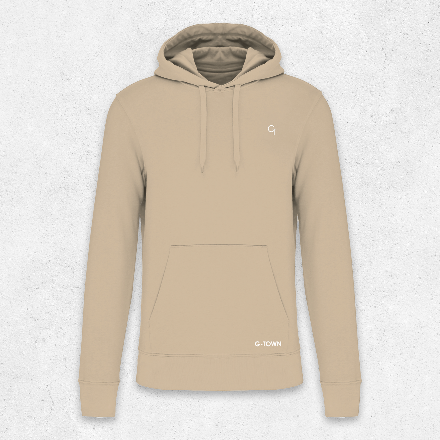G-TOWN Essential GT Hoodie Heren | Duurzaam Streetwear Statement