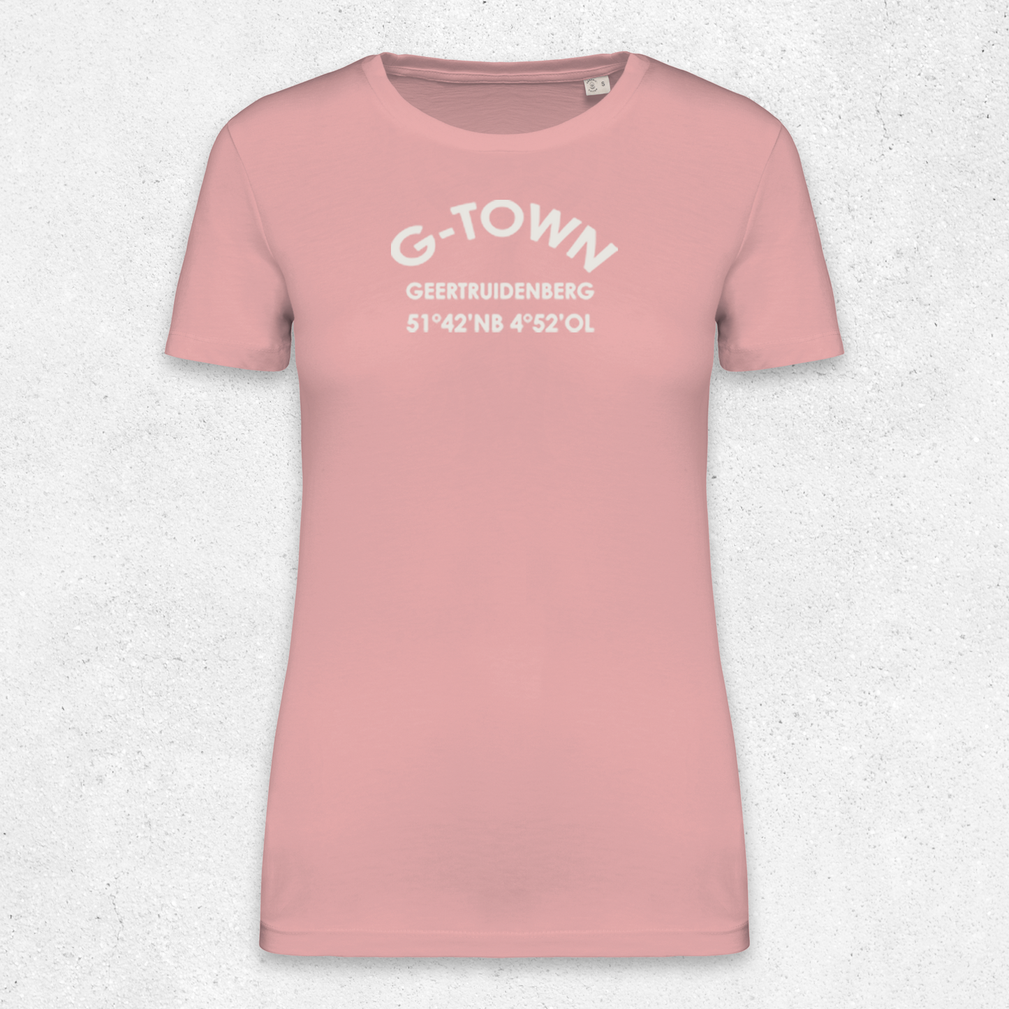 G-TOWN Geertruidenberg T-shirt Roze Streetwear Top