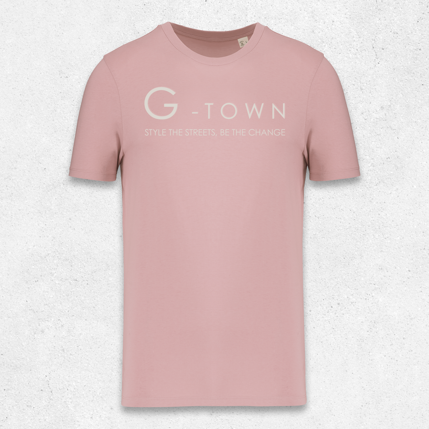 G-TOWN Re-Form Tee Blush Pink