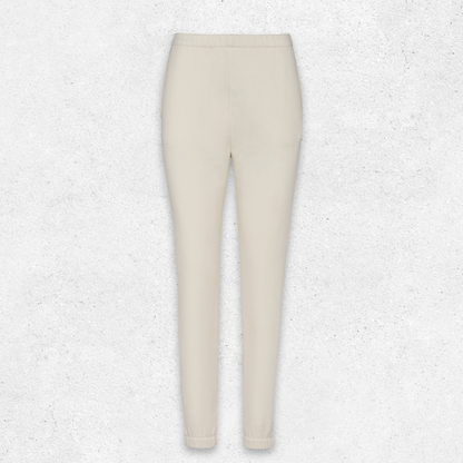 G‑TOWN EcoChique Damesbroek – Duurzame stijlvolle broek in ivory/beige