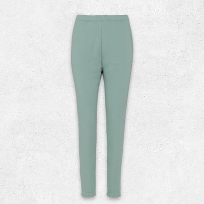 G‑TOWN EcoChique Damesbroek – Duurzame stijlvolle broek in jade