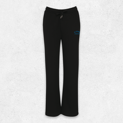 G‑TOWN Flared Sweatpants Dames Comfortabele & Duurzame Loungebroek met Streetwear