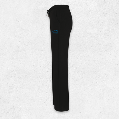 G‑TOWN Flared Sweatpants Dames Comfortabele & Duurzame Loungebroek met Streetwear