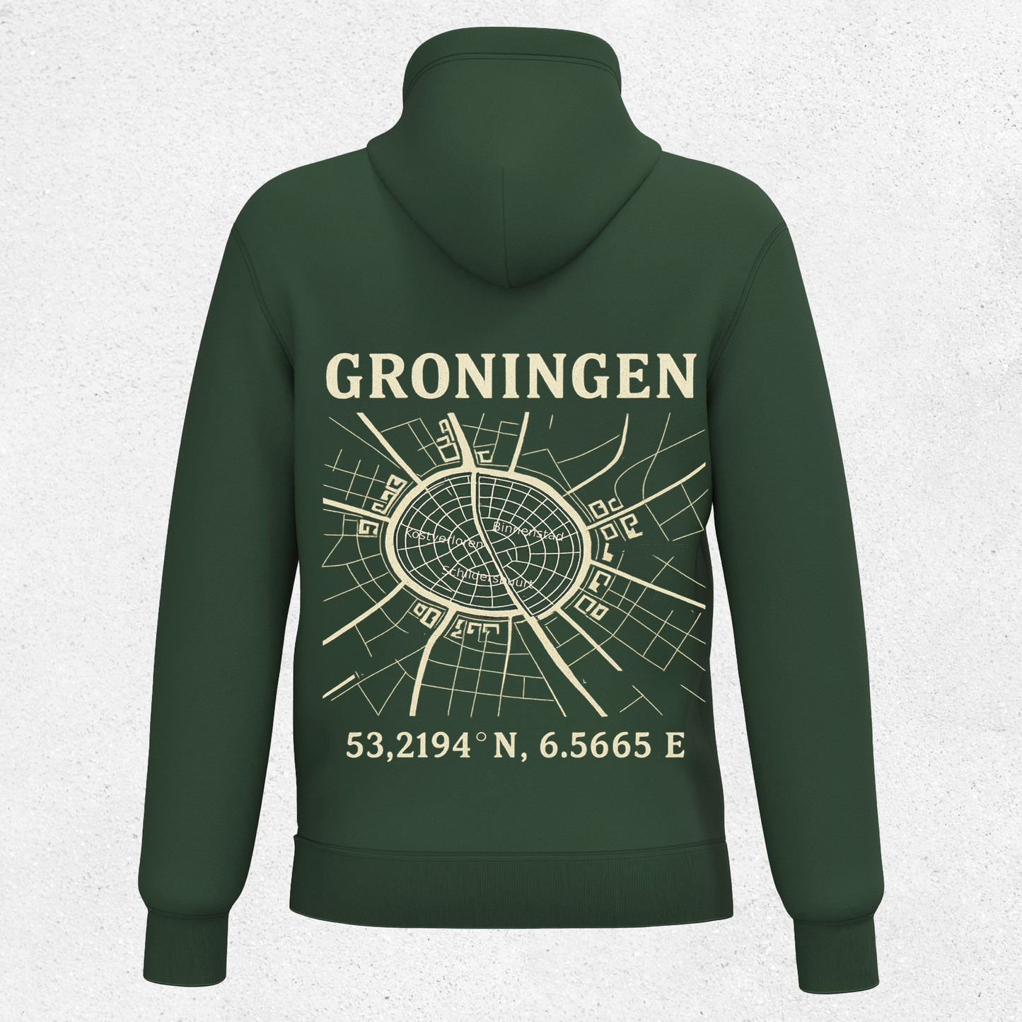 G-TOWN Core Map Hoodie