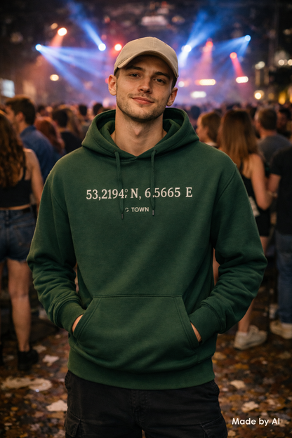 G-TOWN Core Map Hoodie