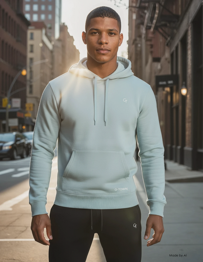 G-TOWN Essential GT Hoodie Heren | Duurzaam Streetwear Statement