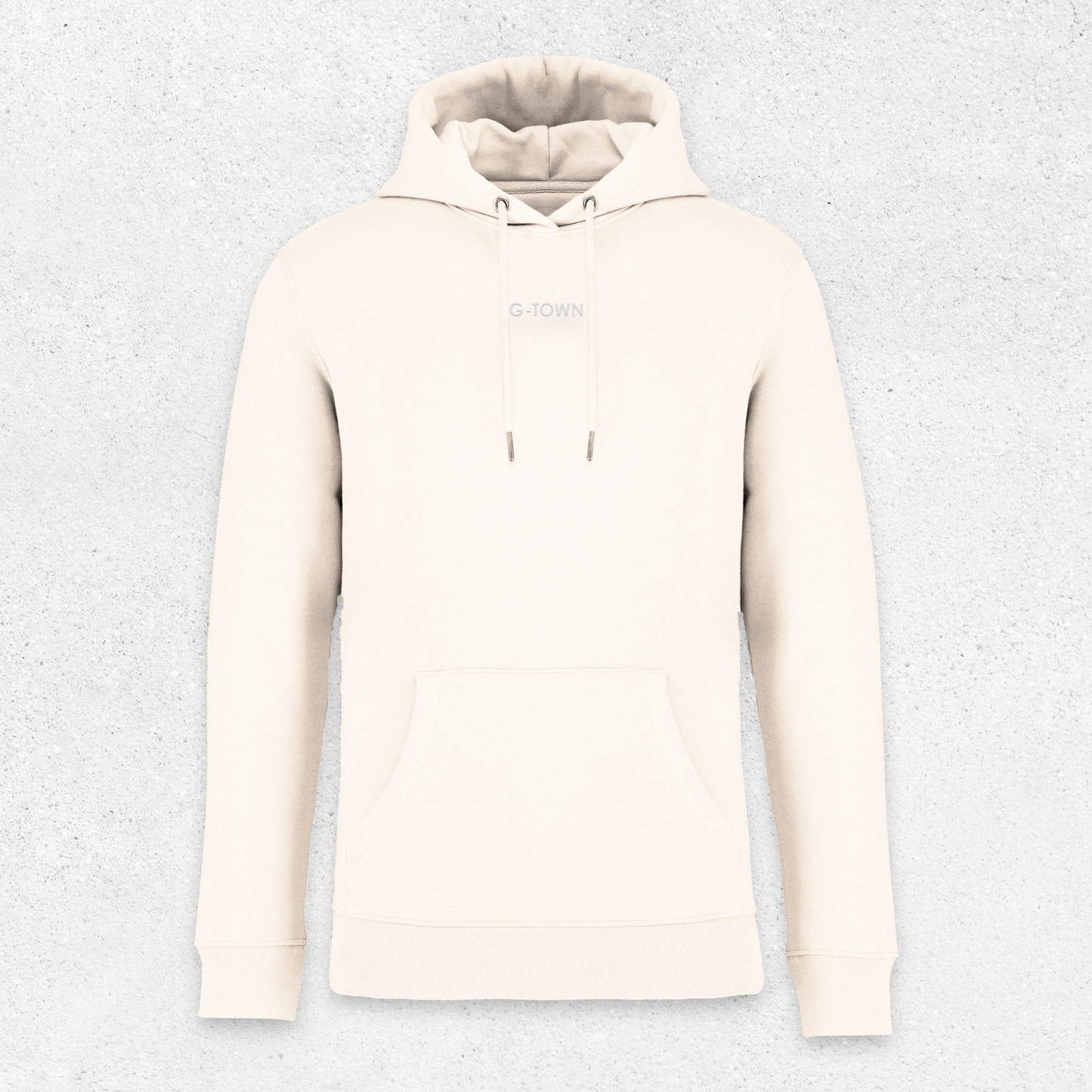 G-TOWN HEREN HOODIE ZILVER