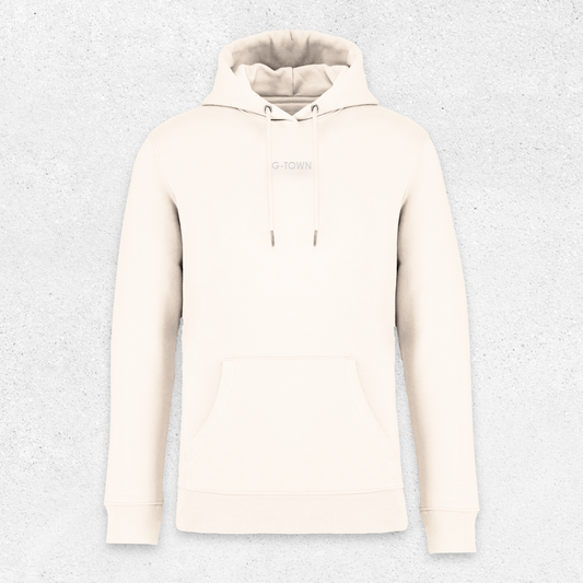 G-TOWN HEREN HOODIE ZILVER