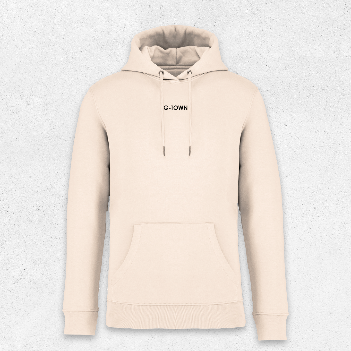 G-TOWN Heren Hoodie Ivory Edition