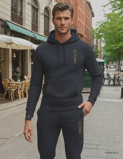 G‑TOWN Hoodie Gold Edition | Unisex Luxe Streetwear