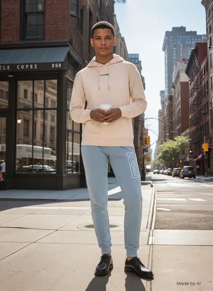 G‑TOWN Lounge Aqua – Duurzame & Comfortabele Heren Loungebroek