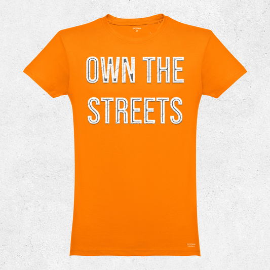 G-TOWN Heren T-shirt Own The Streets