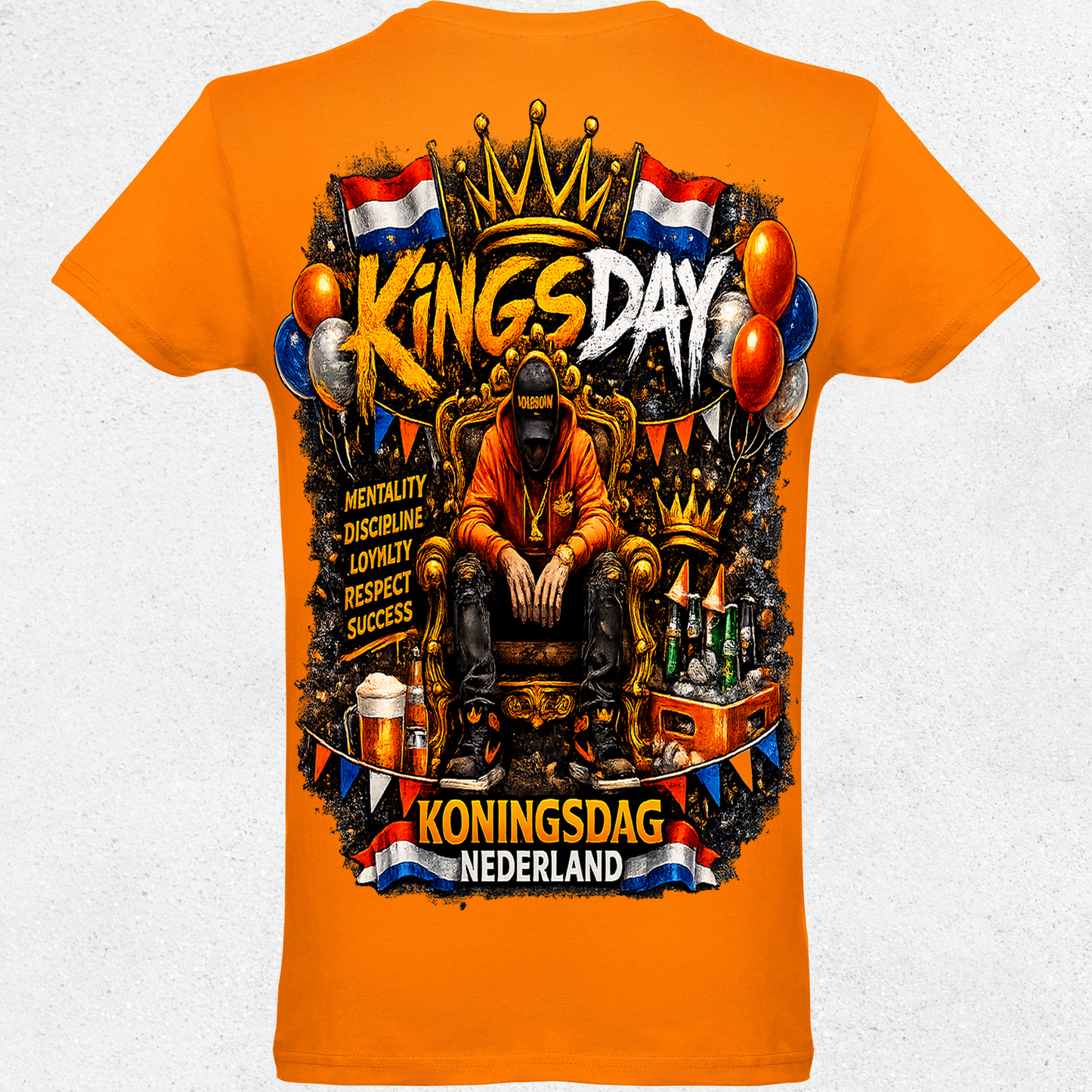 G-TOWN Koningsdag T-shirt Royal Streetwear (Limited Edition)