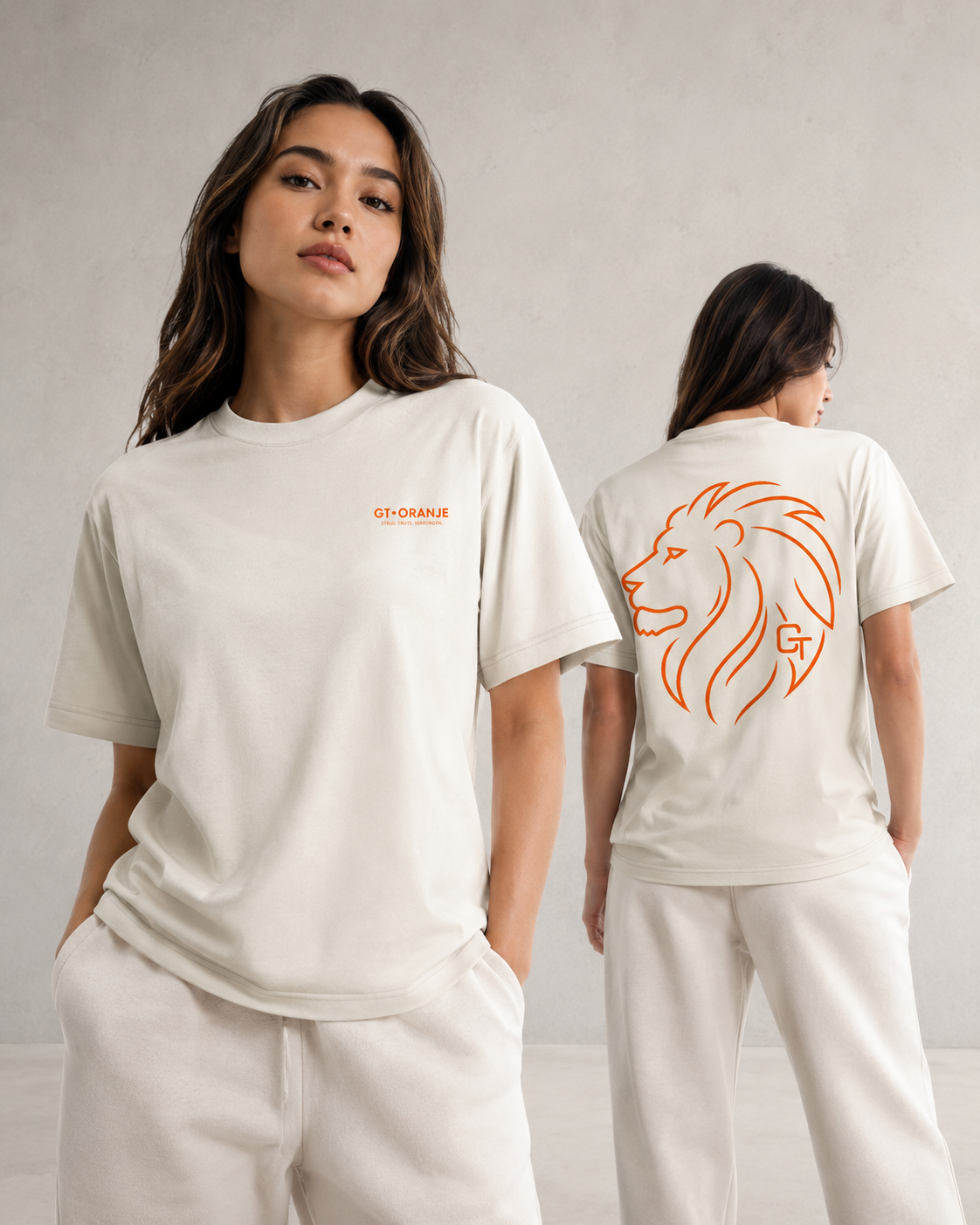 G‑TOWN ORANJE Lion Tee