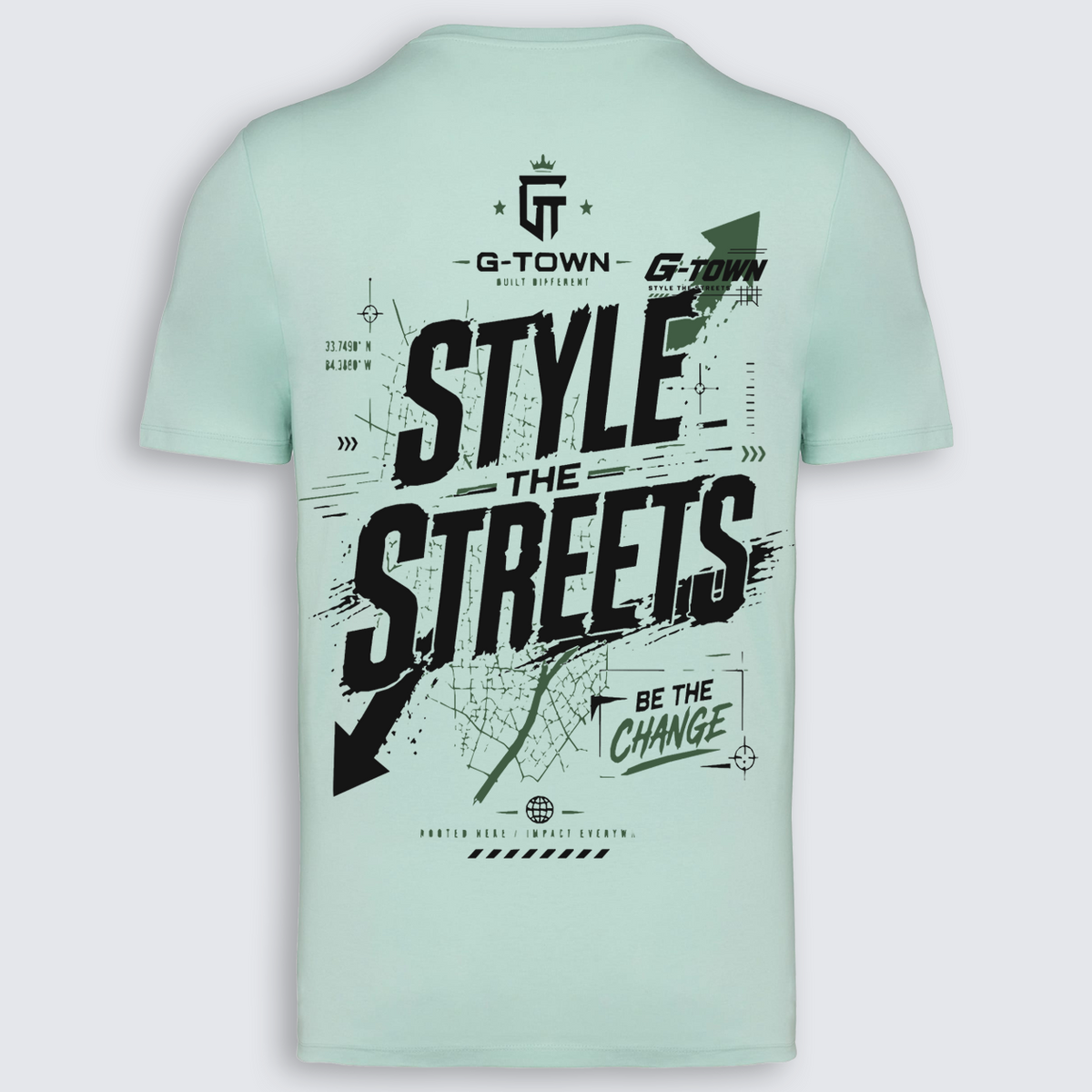 G-TOWN Style The Streets T-shirt – Brook Green