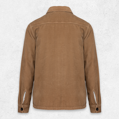 G‑TOWN Velour Raw Jacket – Luxe Velours Streetwear Jas voor Heren