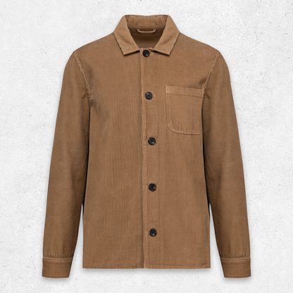 G‑TOWN Velour Raw Jacket – Luxe Velours Streetwear Jas voor Heren