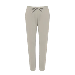 Zachte dames loungebroek met groene opdruk aan de zijkant en GT logo op de kuit.