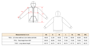 Maatvoering Double logo Vest