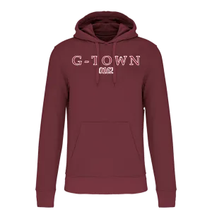 Premium duurzame casual hoodie van biologisch katoen – G-TOWN model 0162 in urban stijl