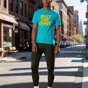 built for change t-shirt